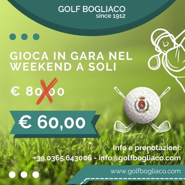 Play the tournament at special rate € 60,00