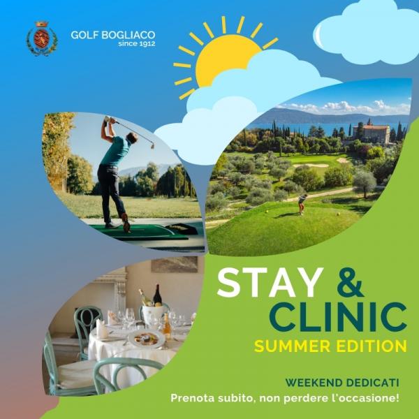 STAY &amp; CLINIC al GOLF BOGLIACO