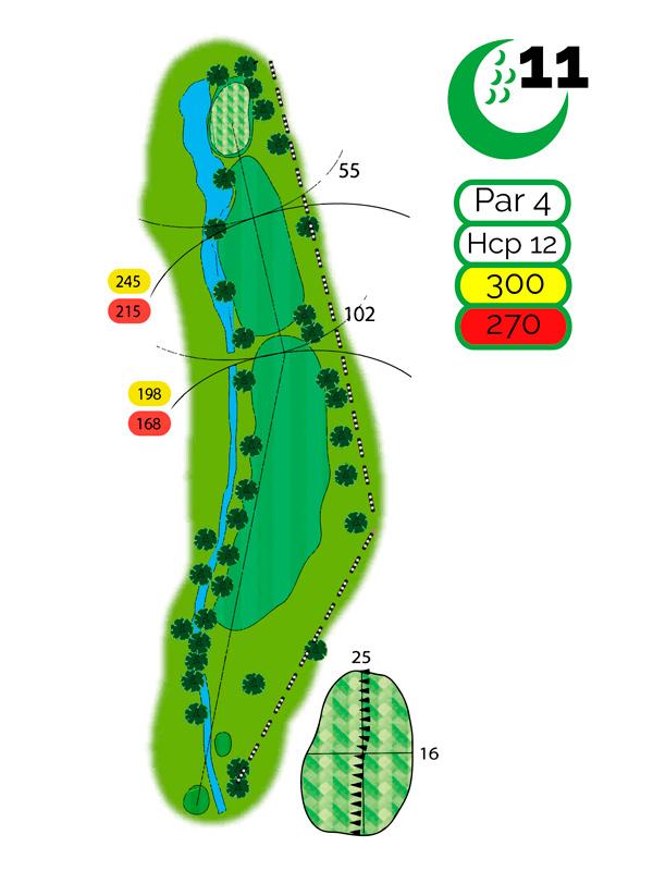 buca 11 Golf Bogliaco